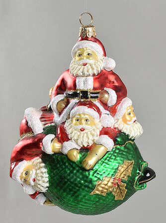 Santa Collection Santa Coming Out Of Sack - No Box