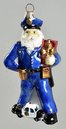 Santa Collection Policeman Santa - No Box