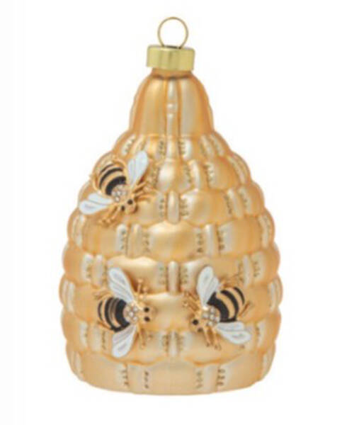 Holiday Cheer Honey Bee Hive - No Box