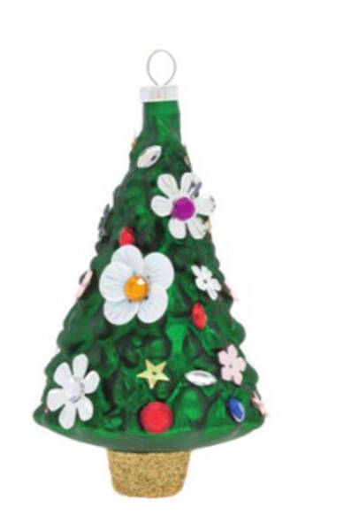 Holiday Cheer Floral Craft Tree - No Box
