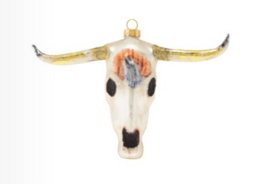 Brilliant Brights Rustic Cow Skull - No Box