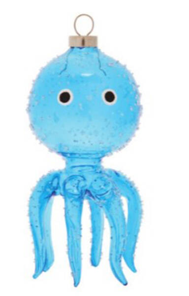 Festive Blues Brilliant Blue Octopus - No Box
