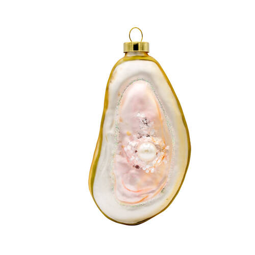 Festive Blues Glistening Oyster - No Box