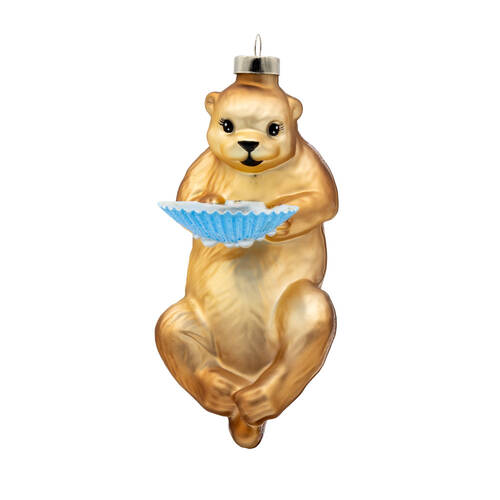 Festive Blues Sea Otter - No Box