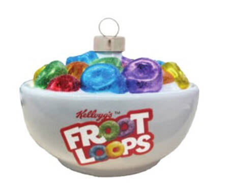 Kellogg's Brands Froot Loops Cereal Bowl - No Box