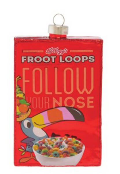 Kellogg's Brands Fruit Loops Vintage Cereal Box - No Box