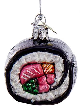 Food Gourmet Sushi With Black Wrapper - No Box