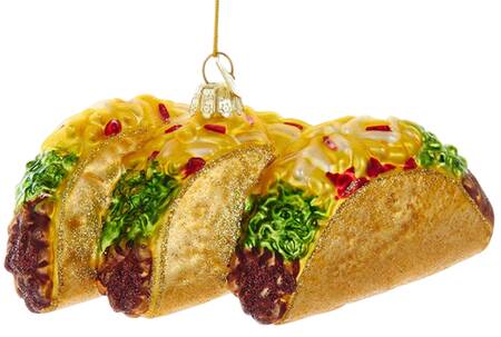 Food Gourmet Three Tacos - No Box