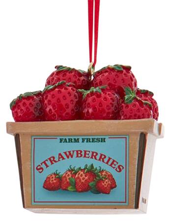 Food Gourmet Crate Of Strawberries - No Box 77b