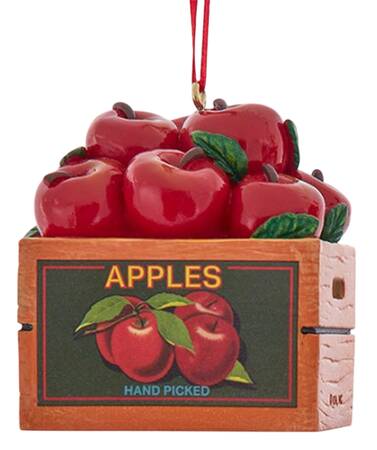 Food Gourmet Crate Of Apples - No Box 77a