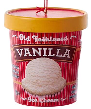 Food Gourmet Ice Cream Pint-Vanilla - No Box 67b