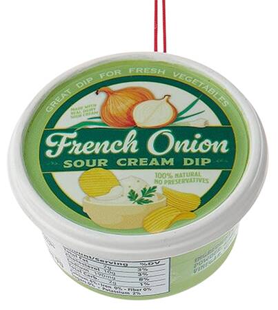 Food Gourmet French Onion Dip Container - No Box 63a