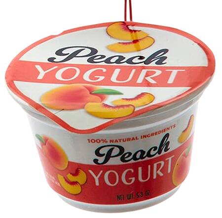 Food Gourmet Yogurt Cup-Peach - No Box