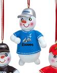 Hershey's Ornaments (Resin) Snowman In Kisses T Shirt - No Box