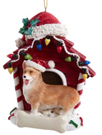 Dog Breeds in Doghouses Corgi - No Box