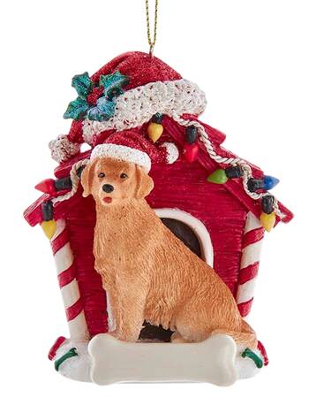 Dog Breeds in Doghouses Golden Retriever - No Box