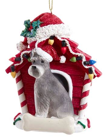 Dog Breeds in Doghouses Schnauzer - No Box