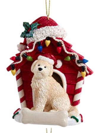 Dog Breeds in Doghouses Golden Doodle - No Box