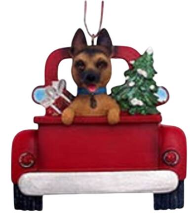 Dog Breeds in Trucks German Shepherd - No Box