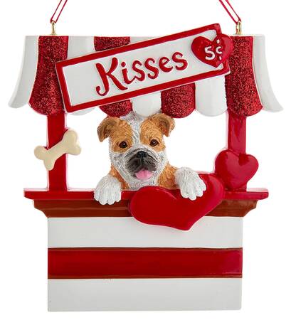 Dog Breeds in Kissing Booths Bulldog - No Box
