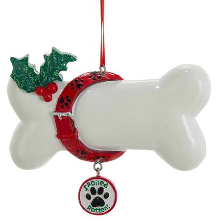 Pet Parade (Resin) Bone W/ Collar- Spoiled Rotten - No Box