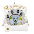Pet Parade (Resin) Paw Prints On My Heart Frame- Dog - No Box 117a