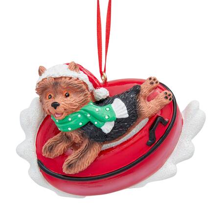 Dog Breeds on Snow Tubes Yorkshire Terrier - No Box