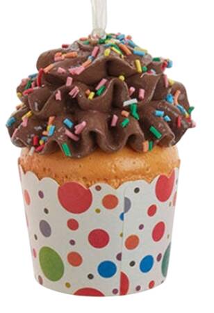 Santa's Cookie Bakery Cupcake W/ Paper Cup Style E - No Box