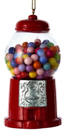 Santa's Cookie Bakery Red Gumball Machine - No Box Nb48b