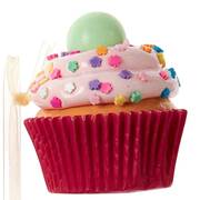Santa's Cookie Bakery Green Bubblegum Cupcake - No Box 99 B