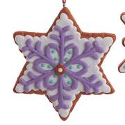 Santa's Cookie Bakery Purple Pastel Star Cookie - No Box