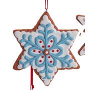 Santa's Cookie Bakery Blue Pastel Star Cookie - No Box 84a