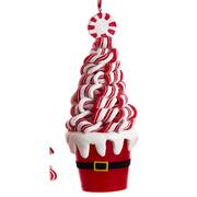 Santa's Cookie Bakery Candy Swirl Santa Tree Style B - No Box 82b