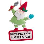 Santa's Cookie Bakery Santa Chef- Cookies - No Box