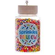 Santa's Cookie Bakery Rainbow Sprinkles Jar - No Box 78a