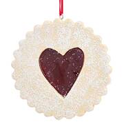 Santa's Cookie Bakery Linzer Tart With Heart - No Box 73b