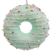 Santa's Cookie Bakery Striped Blue Donut - No Box