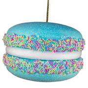 Santa's Cookie Bakery Blue Sprinkle Macaron - No Box