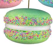 Santa's Cookie Bakery Green Sprinkle Macaron - No Box