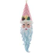 Santa's Cookie Bakery Blue Ice Cream Santa Head - No Box