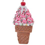 Santa's Cookie Bakery Strawberry Ice Cream Cone - No Box