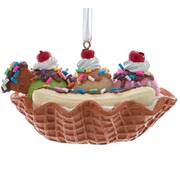 Santa's Cookie Bakery Waffle Sundae Bowl Style B - No Box 127b
