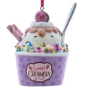 Santa's Cookie Bakery Pastel Ice Cream In Purple Cup - No Box