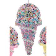 Santa's Cookie Bakery Pastel Ice Cream W/ Mixed Cone - No Box