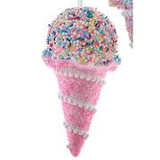 Santa's Cookie Bakery Pastel Ice Cream W/ Pink Cone - No Box 121b