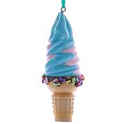 Santa's Cookie Bakery Pastel Ice Cream Cone- Pink/Blue - No Box