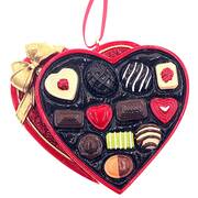 Santa's Cookie Bakery Heart Shape Chocolate Box - No Box