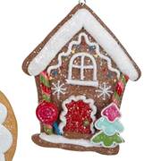 Santa's Cookie Bakery Gingersnap Cookie House - No Box