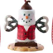 Santa's Cookie Bakery S'Mores Pretzel Snowman- A - No Box
