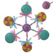 Santa's Cookie Bakery Candy Snowflake Style A - No Box 106a